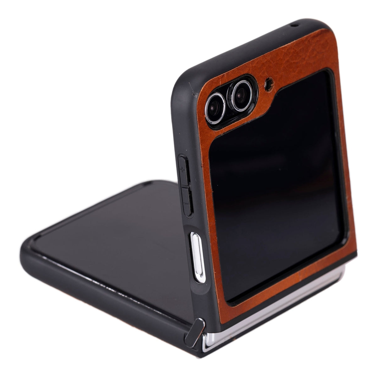 Miami Samsung Galaxy Z Flip 5 Leather Case Foldable Genuine Cowhide, view 2